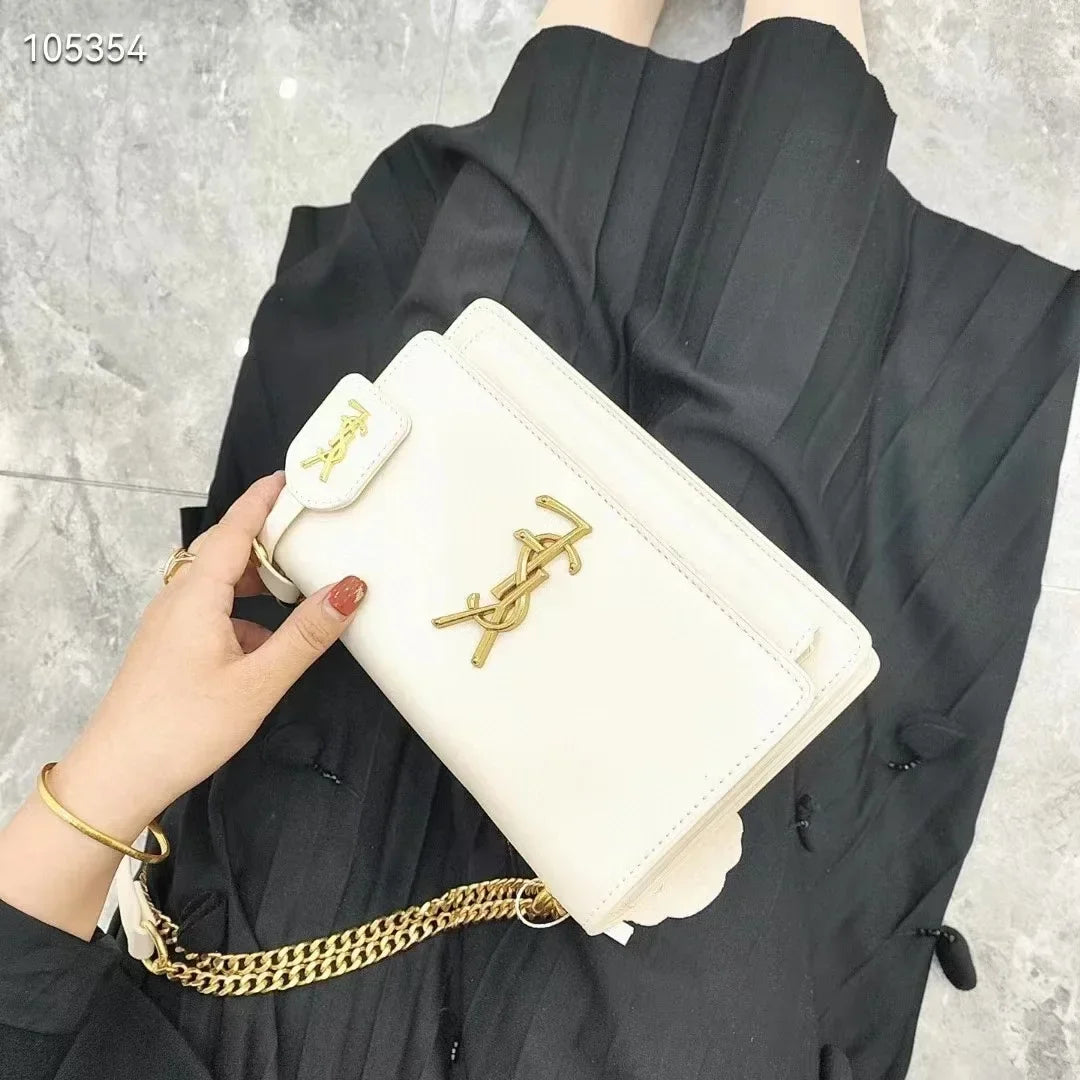 2026 new women's shoulder messenger bag big brand with the same fashion chain bag versatile