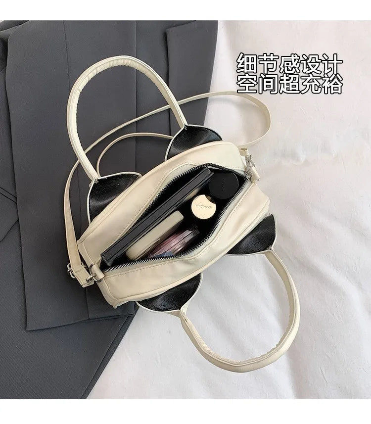 2026 New Y2K Harajuku Shoulder Bag Women Korean Transparent Ita Bag Crossbody Bag Female Japanese Designer Trend Handbag Purse