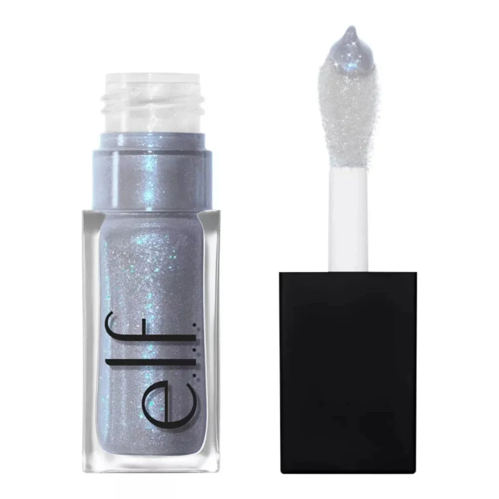 Elf New Glow Reviver Lip Gloss Candy Divine Wine Tinted Lightweight Moisturizing Nutritious Lip Oil Plump Lip Makeup Cosmetics