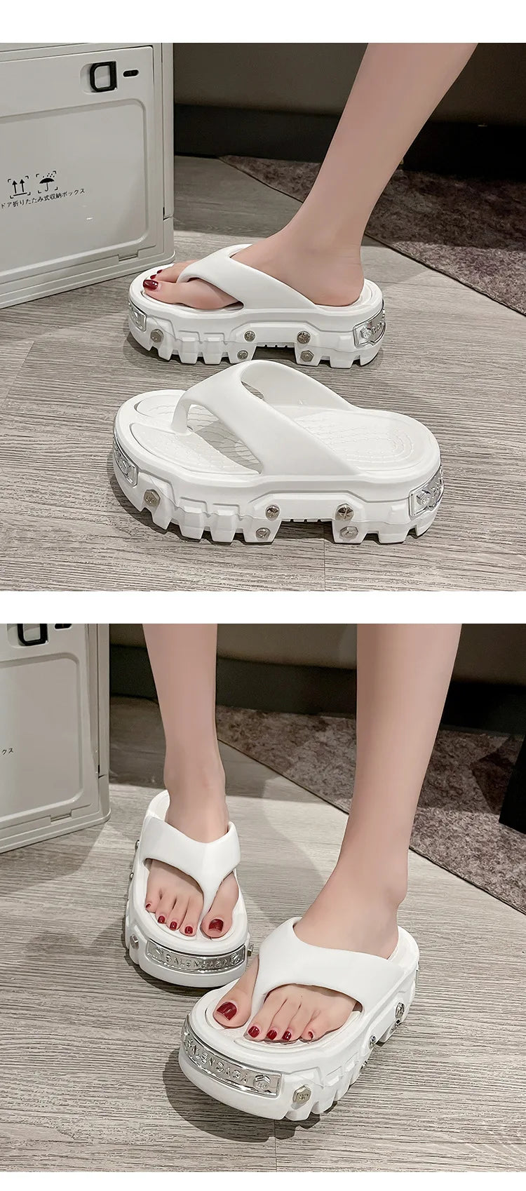 2025 New Sponge Cake Hole Shoes Thick Bottom Men's Couple Baotou Slippers Women's Non slip and Odorous Cold Slippers