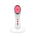 LED Light Facial Device for Home Use Red Blue Light Skin Care Beauty Machine with Warming Feature