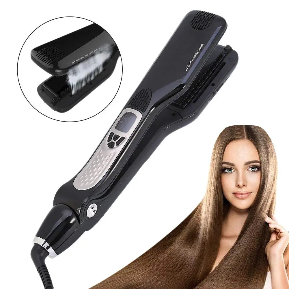 Steam Straightener Multi-function Straight Hair Splint Curling Stick Straight Curling Dual-use Spray Straight Clip