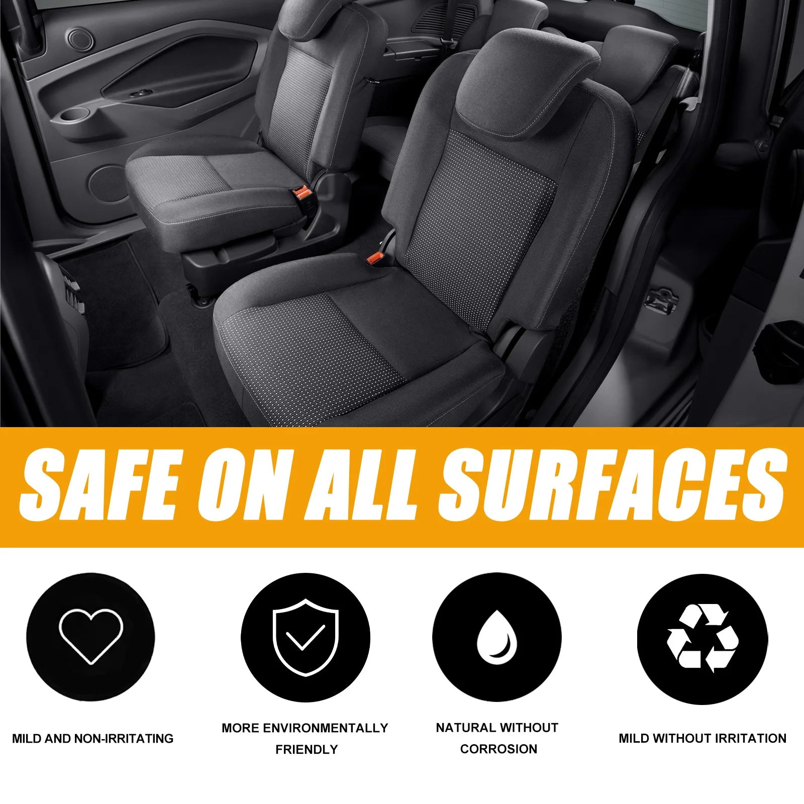 Multi-purpose Foam Cleaning Agent Automoive Car Interior Home Foam Cleaning Spray Interior Maintenance Wash Cleaning Foam Spray