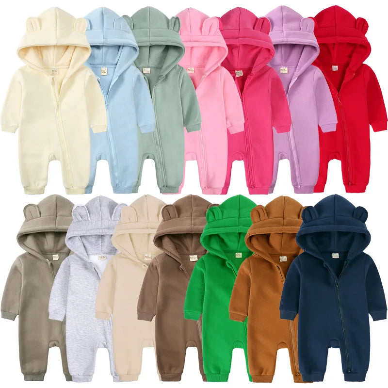 Autumn Winter New Style Baby Romper Suit Outfit Wholesale Thick Shaped Harie Newborn Clothes Baby Bodysuit for Babies