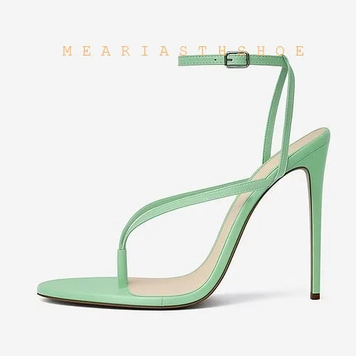 Summer Fashion Jelly  leather Clip Toe Transparent Sandals Women Party Dress Shoes Perspex Clear High Heels Sah Heels Plus Size