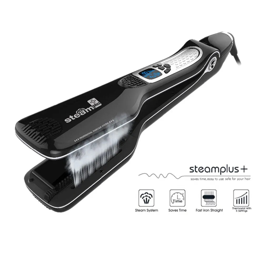 Steam Straightener Multi-function Straight Hair Splint Curling Stick Straight Curling Dual-use Spray Straight Clip