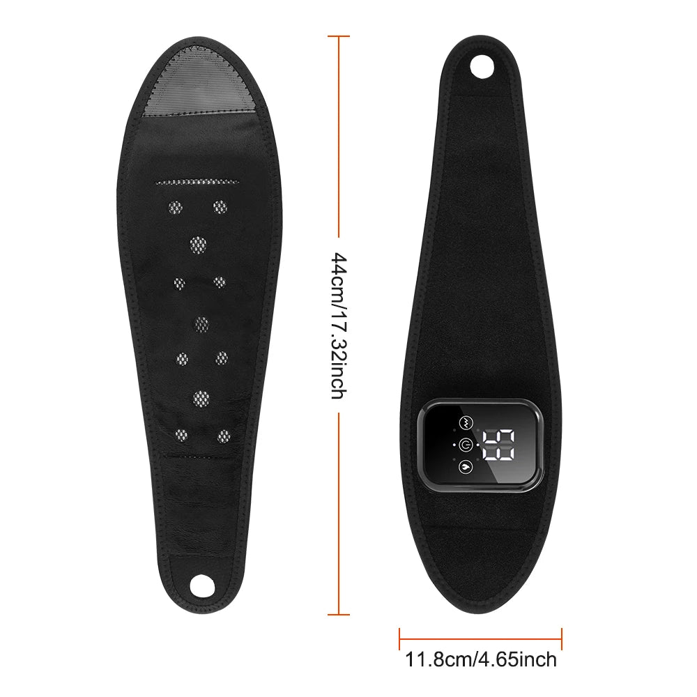 Electric Cordless Heated Ankle Guard Massager for Right or Left Foot Vibration Massage Wristband Hot Compress Ankle Wrist Brace