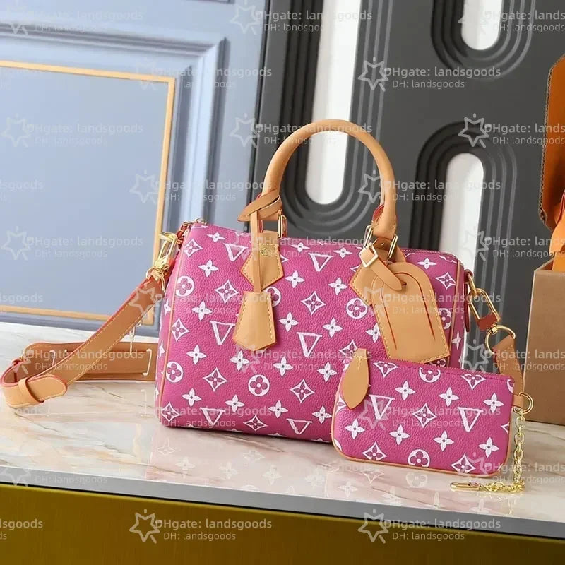 M24423 Purses Designer Bag for Women Totebag 25CM Handbag Soft Leather Crossbody Shoulder Bag Mirror Quality Luxurious Pillow Ba
