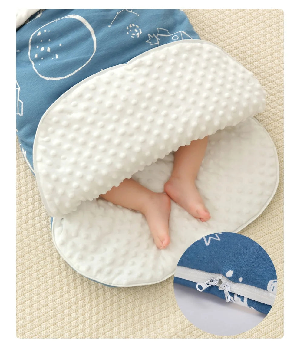 Warm Baby Stroller Sleeping Bag Fleece Prams Footmuff Infant Swaddle Wrap Envelopes For Newborns Baby Blanket 3 Colors Sleepsack