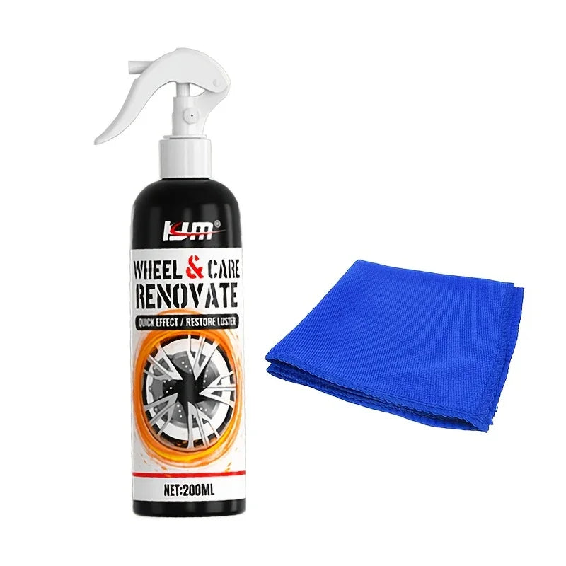 Rim cleaning spray | Multi-purpose wheel and rim iron remover | Easy-to-use trigger nozzle | Suitable for all vehicle types |