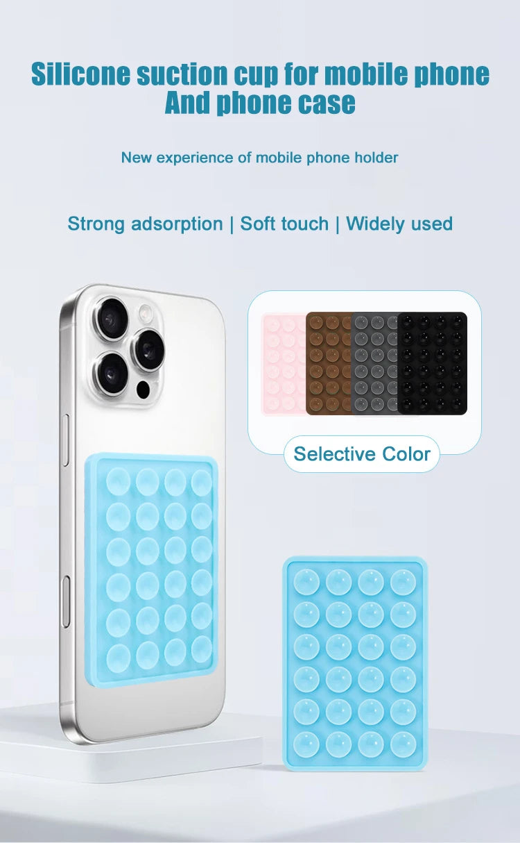 Upgrade 2IN1 Suction Cup Bracket Phone Case For iPhone 16 15 11 12 13 14 17 Pro Max Plus  AIR Cases Shockproof Cover Accessories