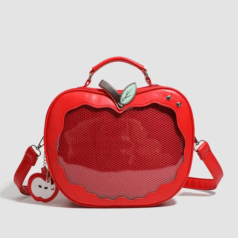 Creative Women's Ita Bag,original Cute Kawaii Ita Backpack,apple Five Pointed Star Street Fashion Harajuku Girl Crossbody Bag