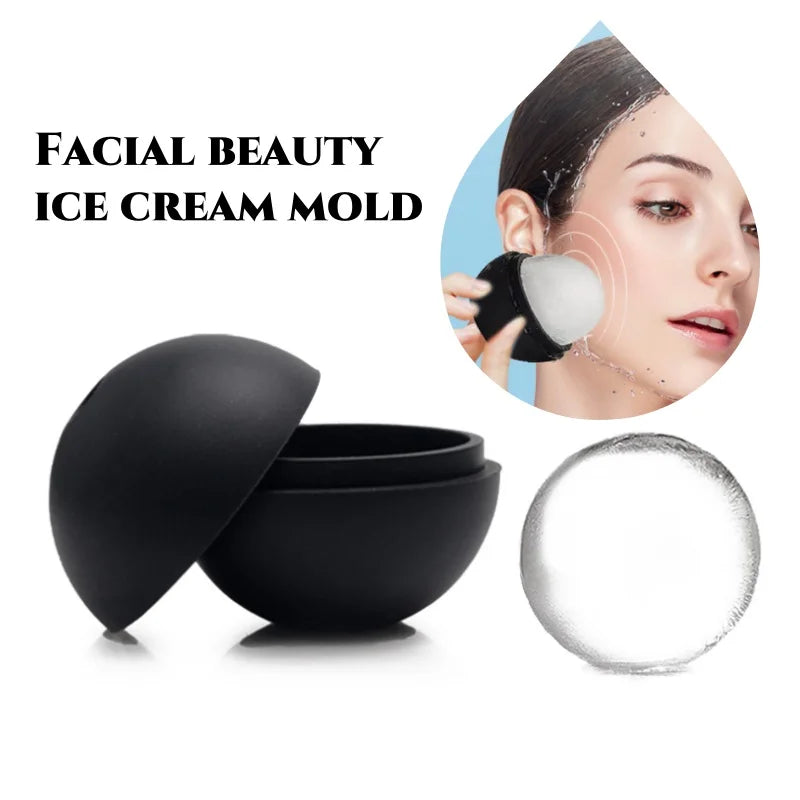 1pc Ice Roller For Face And Eye Facial Beauty Ice Roller Skin Care Tools Ice Facial Cube Silicone Ice Mold Beauty Accessories
