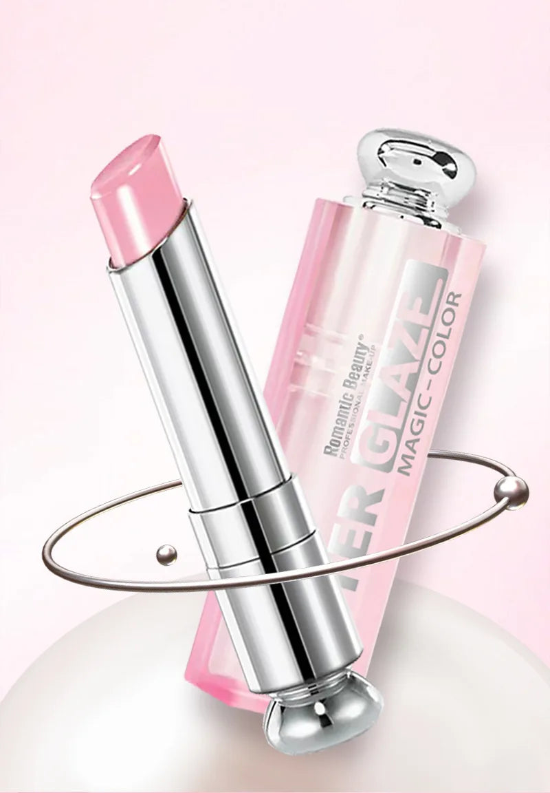 Color-Changing Lip Gloss - Hydrating & Non-Greasy Tinted Lip Oil, Mirror Shine & Plumping Effect, Moisturizing Reviving Lip Care
