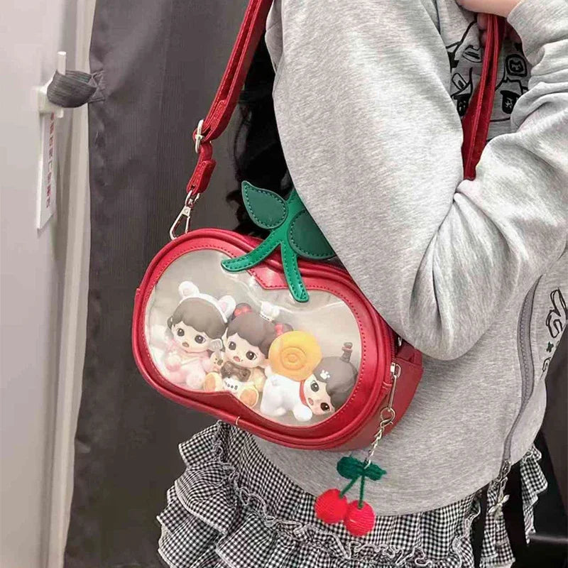 Creative Women's Ita Bag,original Cute Kawaii Ita Backpack,apple Five Pointed Star Street Fashion Harajuku Girl Crossbody Bag