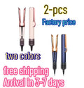 1-2pcs-2027 New 2 in 1 Professional Hair Straightener and Hair Dryer Heated Hair Straightener Negative Ion Iron Styling Tool