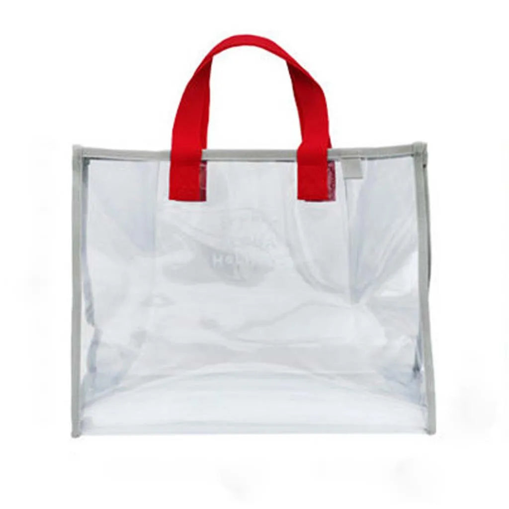 Summer Transparent Handbag Swimming Fashion Beach Pvc Outdoor Travel Bag Bag Pu Leather Shoulder Bag For Women Fast Shipping
