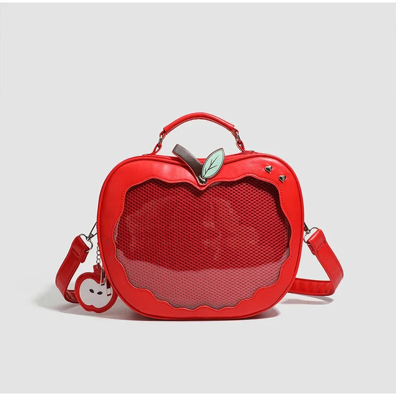 Creative Women's Ita Bag,original Cute Kawaii Ita Backpack,apple Five Pointed Star Street Fashion Harajuku Girl Crossbody Bag