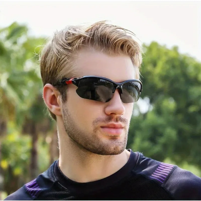 Sunglasses for Mountaineering and Cycling Outdoor Sports Protection Windproof Sports Trendy Men's Mountain Bike Glasses Goggles