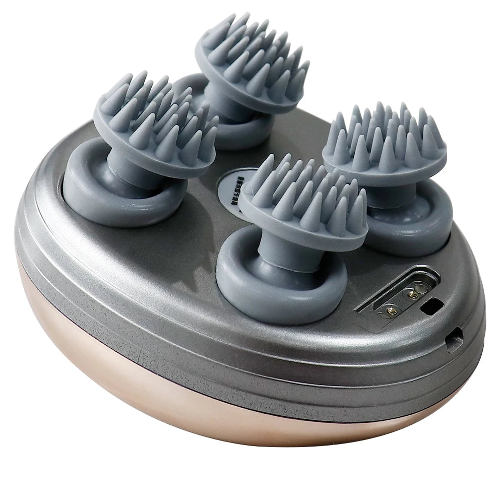 Electric Scalp Vibration Head Massager Device Relax Muscles Kneading Massage Stimulate Blood Circulation and Banish Weariness
