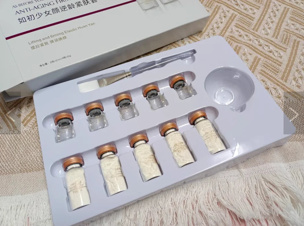 Korea Collagen Hyaluronic Acid Face Mask Repair Soothe Firming Lifting Cleanse Hydrate Brighten Moisturize Mask Skin Care