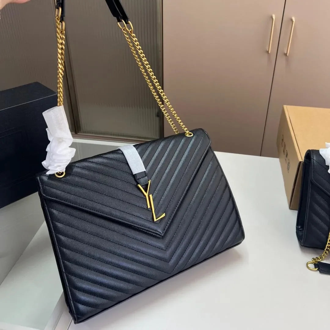 Designer Shoulder Luxury Woman Fashion Handbag Classic Womens Printed Retro Sweet Outdoors Purse Underarm Bag yslbags yslcross b