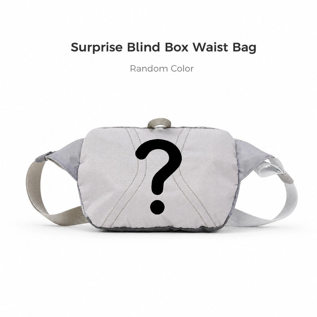 EcoSloth Random Foldable Waist Pack and Outdoor Water-resistant Fanny Packs for Women Men Crossbody Bags for Running Hiking Work