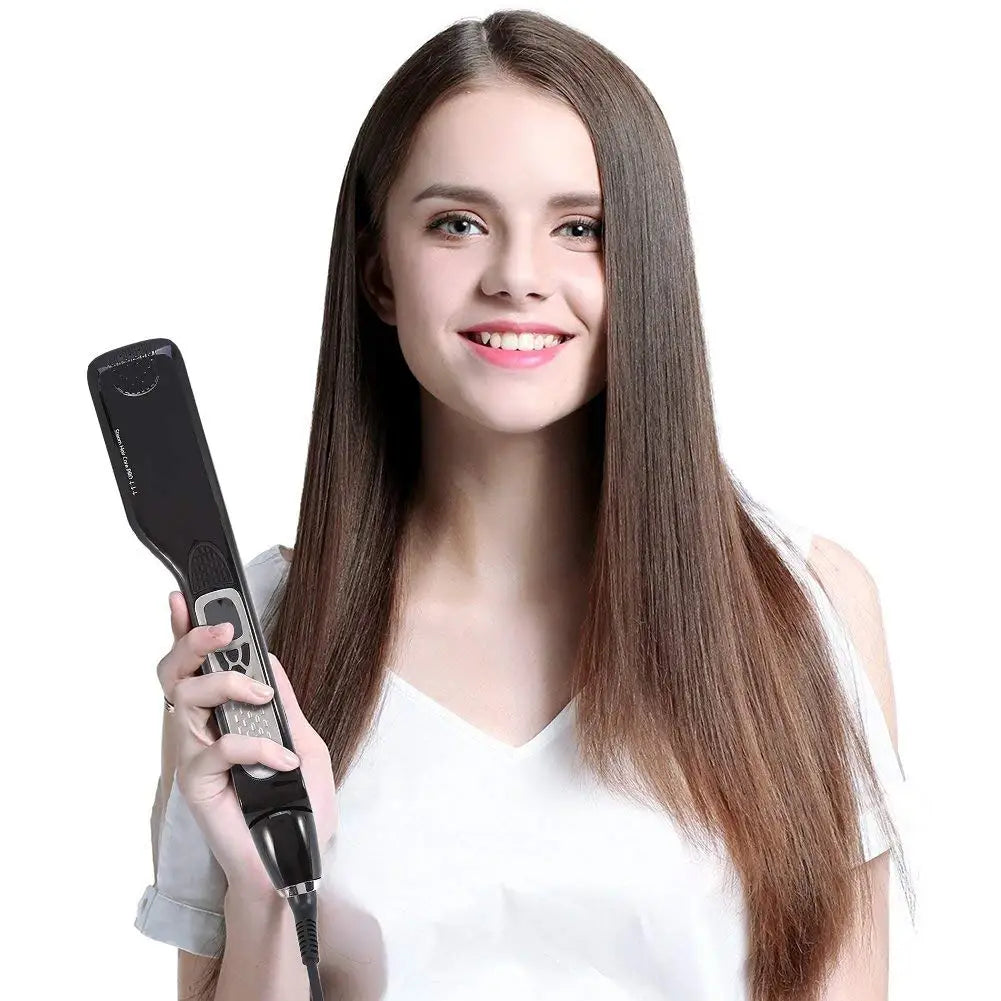 Steam Straightener Multi-function Straight Hair Splint Curling Stick Straight Curling Dual-use Spray Straight Clip