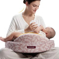 Innovative Safety Guard Nursing Pillow - Firm and Springy Memory Foam - Stable Ergonomic Support and Comfort - Wider Breastfeed