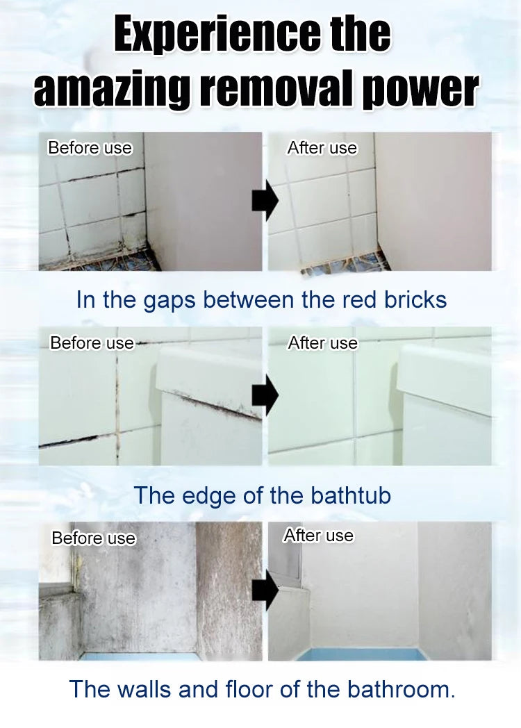 Household Mildew Removal Spray Cleaning Bathroom Wall Renovation Mold & Stain Removal For Bathroom, Office