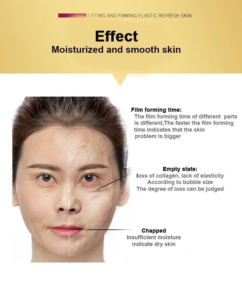 Korea Collagen Hyaluronic Acid Face Mask Repair Soothe Firming Lifting Cleanse Hydrate Brighten Moisturize Mask Skin Care