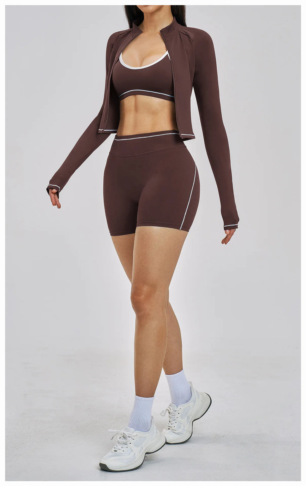 3PCS Sports Sets Woman Set Yoga Sexy Outfits Nude Feel Spring Summer Women's Gym Kit Female Fitness Clothing Outdoor Running