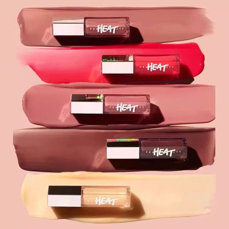 Fenty Beauty Lip Glow Long Lasting Waterproof Moisturizing Shiny Plumping Non-Sticky Glossy Lip Makeup for Daily Party Beauty