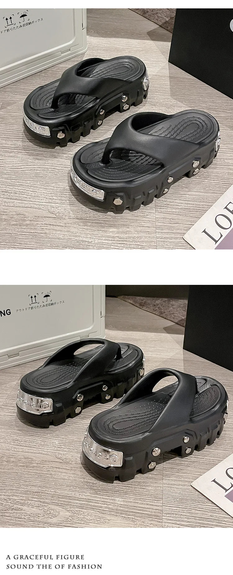 2025 New Sponge Cake Hole Shoes Thick Bottom Men's Couple Baotou Slippers Women's Non slip and Odorous Cold Slippers