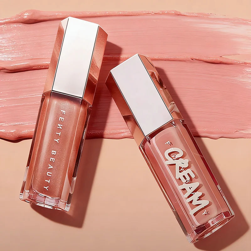 Fenty Beauty Lip Glow Long Lasting Waterproof Moisturizing Shiny Plumping Non-Sticky Glossy Lip Makeup for Daily Party Beauty