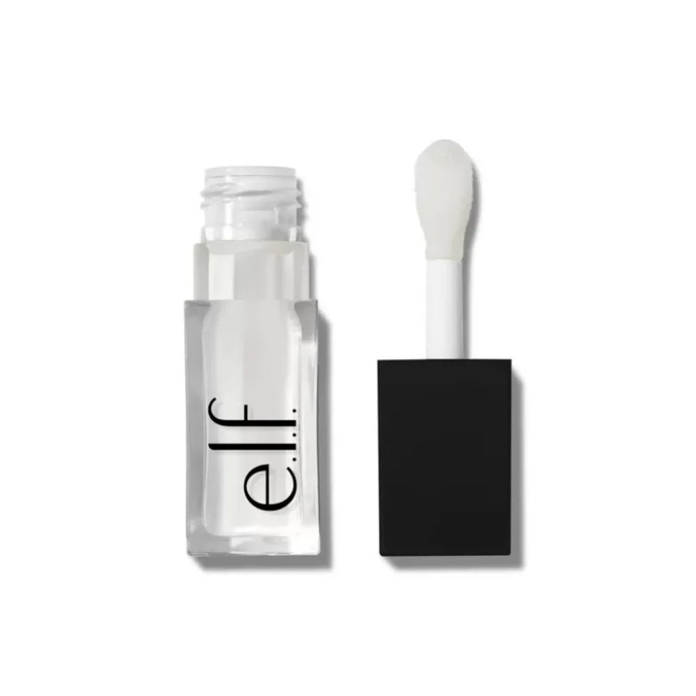 Elf New Glow Reviver Lip Gloss Candy Divine Wine Tinted Lightweight Moisturizing Nutritious Lip Oil Plump Lip Makeup Cosmetics