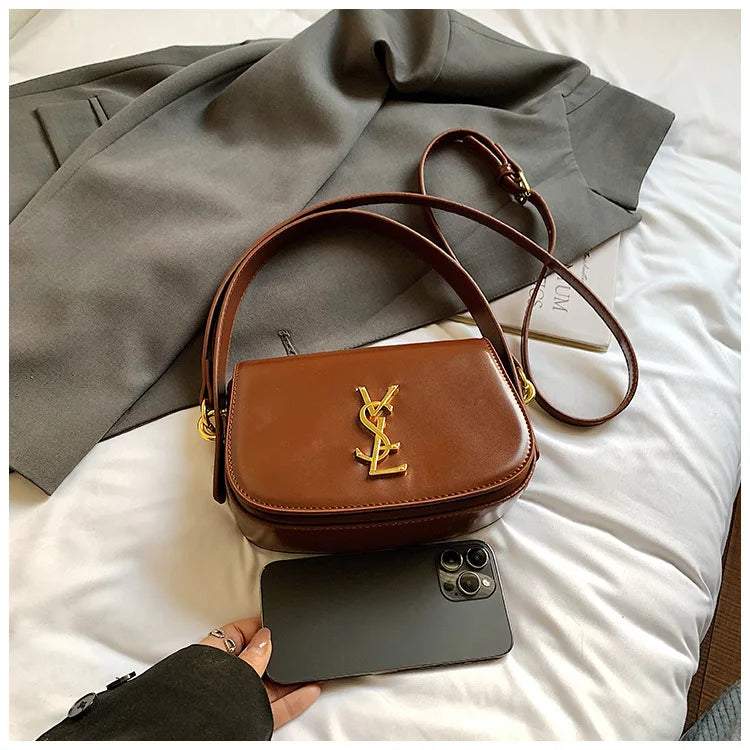 Classic Trendy Paris Inspired Diaper Bag For Women Elegant Textured Leather Crossbody Handbag Large Capacity Retro Tote