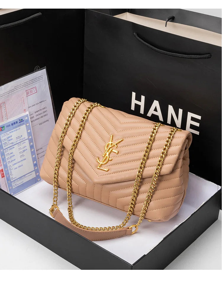 Women's bag 2026 new women's bag chain bag classic versatile fashion messenger shoulder handbag tide
