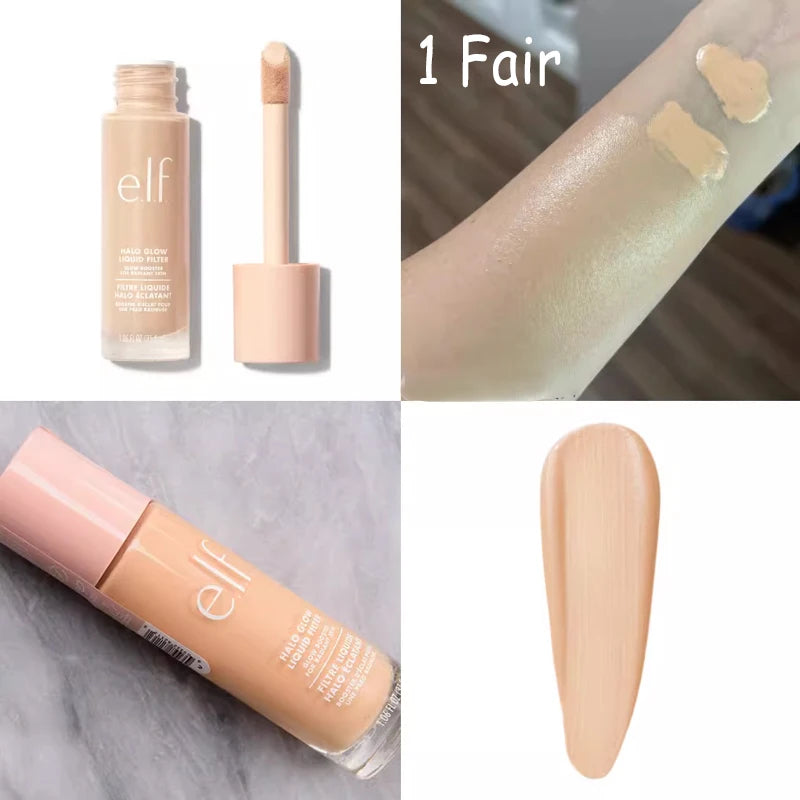 E.l.f The New Four-color Foundation Is Suitable for All Skin Types Overall Glow Booster Lipstick Candy Coded Chocoluxe Essence
