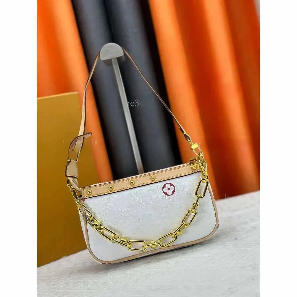 designer bags shoulder bag leather takashi murakami handbag baguette canvas women colorful bag fashion composite lady beach clut